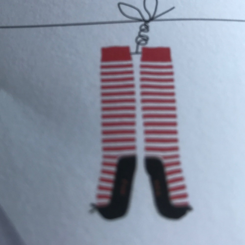 ( 3 for 20) NWT- Pink White Striped Socks - 4T